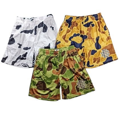 EE Basic Camo Mesh Shorts