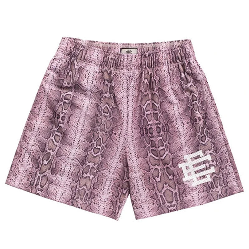 EE Snake Skin Mesh Shorts