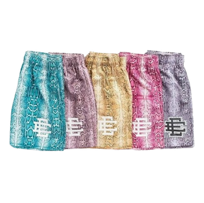 EE Snake Skin Mesh Shorts